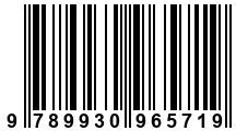 Código de Barras de '.9789930965719.'