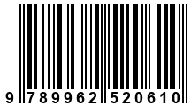 Código de Barras de '.9789962520610.'