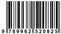 Código de Barras de '.9789962520825.'