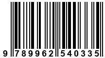 Código de Barras de '.9789962540335.'