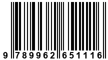 Código de Barras de '.9789962651116.'