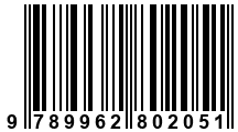 Código de Barras de '.9789962802051.'