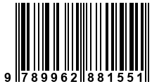 Código de Barras de '.9789962881551.'
