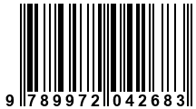 Código de Barras de '.9789972042683.'