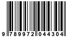Código de Barras de '.9789972044304.'