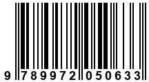 Código de Barras de '.9789972050633.'