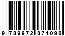 Código de Barras de '.9789972071096.'