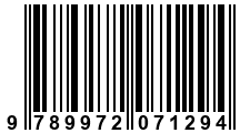 Código de Barras de '.9789972071294.'