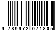 Código de Barras de '.9789972071805.'