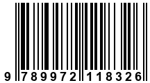 Código de Barras de '.9789972118326.'