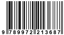 Código de Barras de '.9789972213687.'