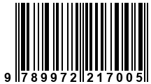 Código de Barras de '.9789972217005.'