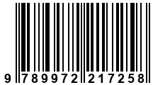 Código de Barras de '.9789972217258.'