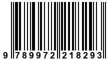 Código de Barras de '.9789972218293.'