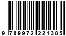 Código de Barras de '.9789972221385.'