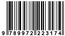 Código de Barras de '.9789972223174.'