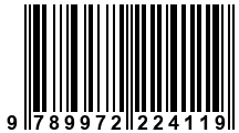 Código de Barras de '.9789972224119.'