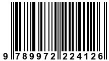 Código de Barras de '.9789972224126.'