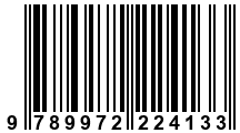 Código de Barras de '.9789972224133.'