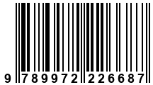 Código de Barras de '.9789972226687.'