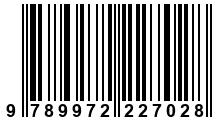 Código de Barras de '.9789972227028.'