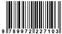 Código de Barras de '.9789972227103.'