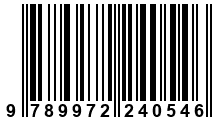Código de Barras de '.9789972240546.'