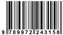 Código de Barras de '.9789972243158.'