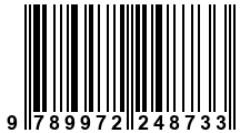 Código de Barras de '.9789972248733.'