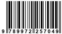 Código de Barras de '.9789972257049.'