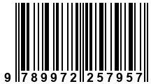 Código de Barras de '.9789972257957.'
