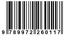 Código de Barras de '.9789972260117.'