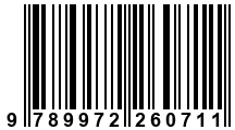 Código de Barras de '.9789972260711.'
