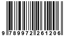 Código de Barras de '.9789972261206.'