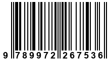 Código de Barras de '.9789972267536.'