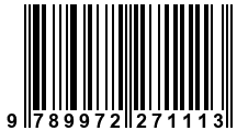 Código de Barras de '.9789972271113.'