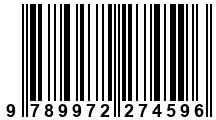 Código de Barras de '.9789972274596.'