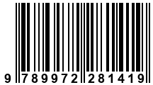 Código de Barras de '.9789972281419.'