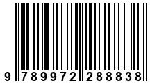 Código de Barras de '.9789972288838.'