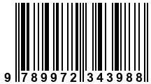 Código de Barras de '.9789972343988.'