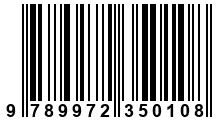 Código de Barras de '.9789972350108.'