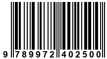Código de Barras de '.9789972402500.'