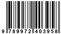 Código de Barras de '.9789972403958.'