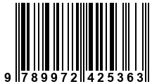 Código de Barras de '.9789972425363.'