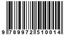 Código de Barras de '.9789972510014.'