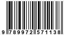 Código de Barras de '.9789972571138.'