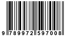 Código de Barras de '.9789972597008.'