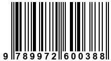 Código de Barras de '.9789972600388.'