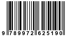 Código de Barras de '.9789972625190.'