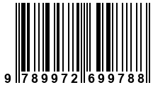 Código de Barras de '.9789972699788.'